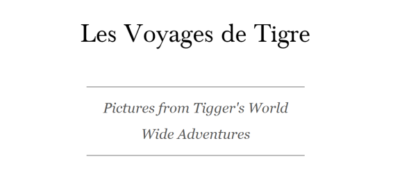Tigger's Adventures